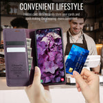 CASEME For Samsung Galaxy S26 Case  033 Series RFID Blocking Wallet Stand Calf Texture Leather Phone Cover