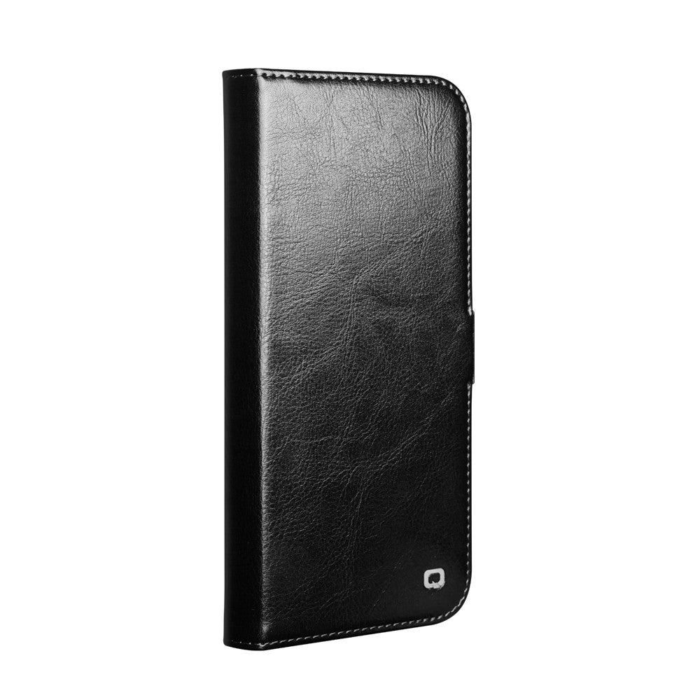 QIALINO For Huawei Mate 80 Pro Max Case Genuine Cow Leather Stand Wallet Phone Cover