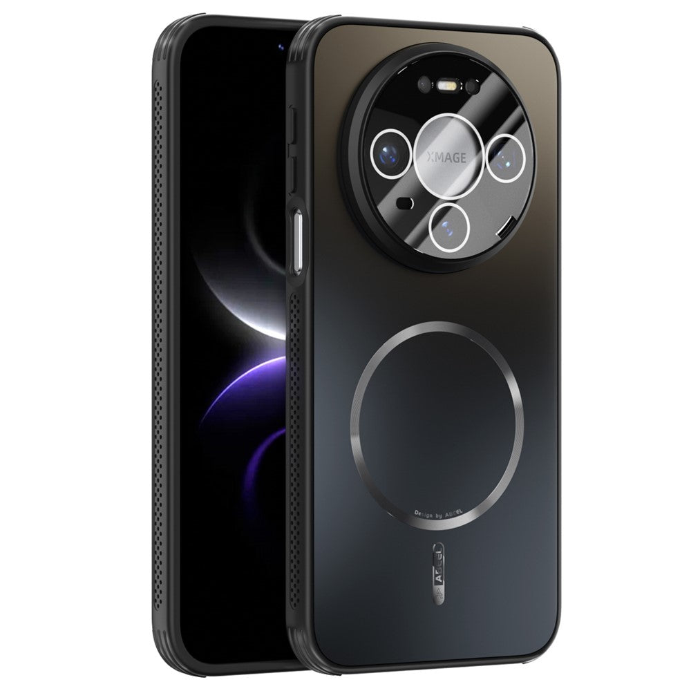 ABEEL For Huawei Mate 80  /  80 Pro Magnetic Case TPU PC Cooling Matte Phone Back Cover with Lens Film