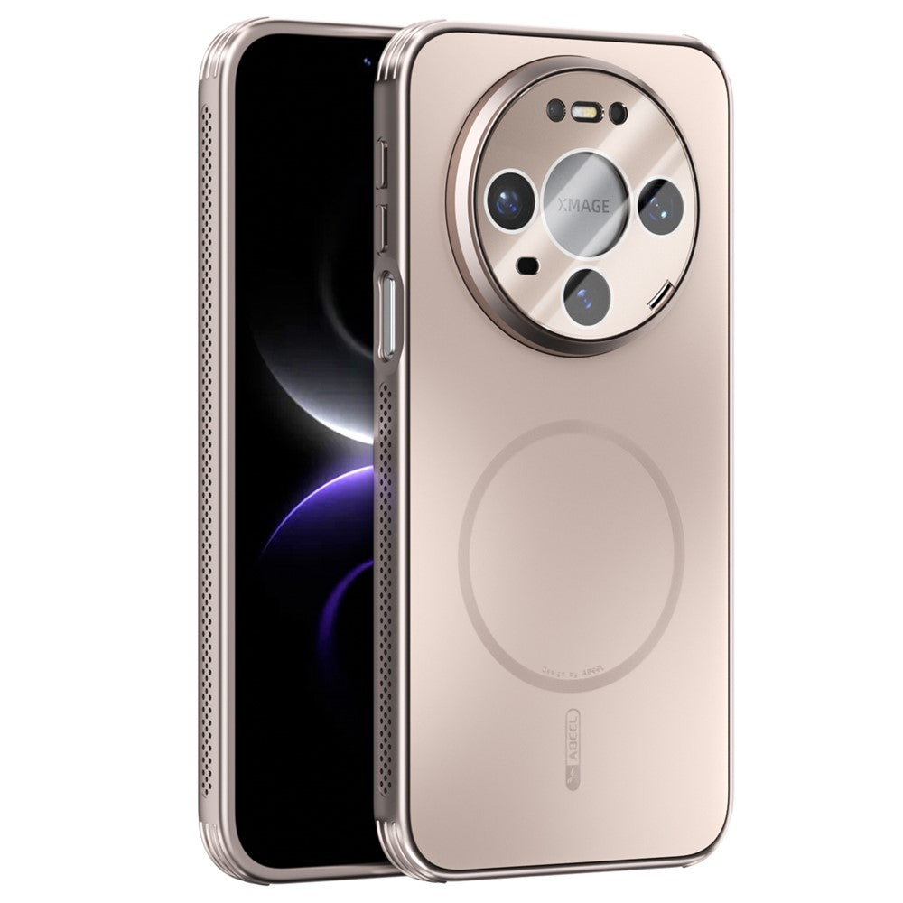ABEEL For Huawei Mate 80  /  80 Pro Magnetic Case TPU PC Cooling Matte Phone Back Cover with Lens Film