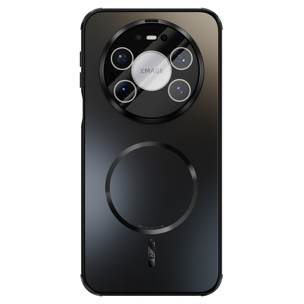 ABEEL For Huawei Mate 80 Pro Max Magnetic Case TPU PC Cooling Matte Phone Back Cover with Lens Film