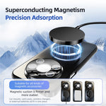 ABEEL For Huawei Mate 80 Pro Max Magnetic Case TPU PC Cooling Matte Phone Back Cover with Lens Film