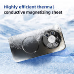 ABEEL For Huawei Mate 80 Pro Max Magnetic Case TPU PC Cooling Matte Phone Back Cover with Lens Film