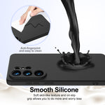 For Samsung Galaxy S26 Ultra Magnetic Case Anti-Drop Liquid Silicone Phone Cover