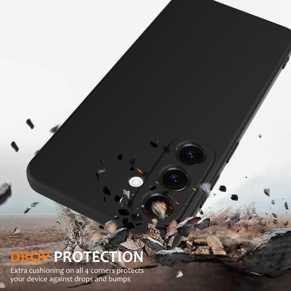 Magnetiskt skal för Samsung Galaxy S26, fallskyddande flytande silikonfodral