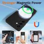 Magnetiskt skal för Samsung Galaxy S26, fallskyddande flytande silikonfodral