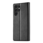 LC.IMEEKE For Samsung Galaxy S26 Ultra Case Wallet Calf Texture Leather Phone Cover