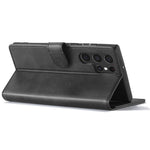 LC.IMEEKE For Samsung Galaxy S26 Ultra Case Wallet Calf Texture Leather Phone Cover