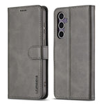 LC.IMEEKE För Samsung Galaxy A57 5G Plånboksfodral Kalvstruktur Läder mobilskal