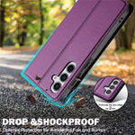 LC.IMEEKE L1 Series for Samsung Galaxy A37 5G Case PU Leather Wallet Stand Protective Phone Cover