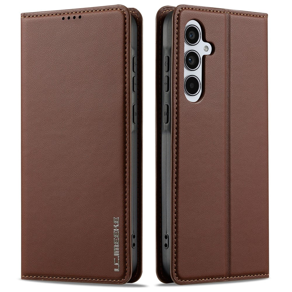 LC.IMEEKE L1 Series for Samsung Galaxy A37 5G Case PU Leather Wallet Stand Protective Phone Cover