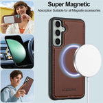 LC.IMEEKE L2 Series til Samsung Galaxy A37 5G Etui PU Læder Pung Aftageligt Magnetisk Telefoncover