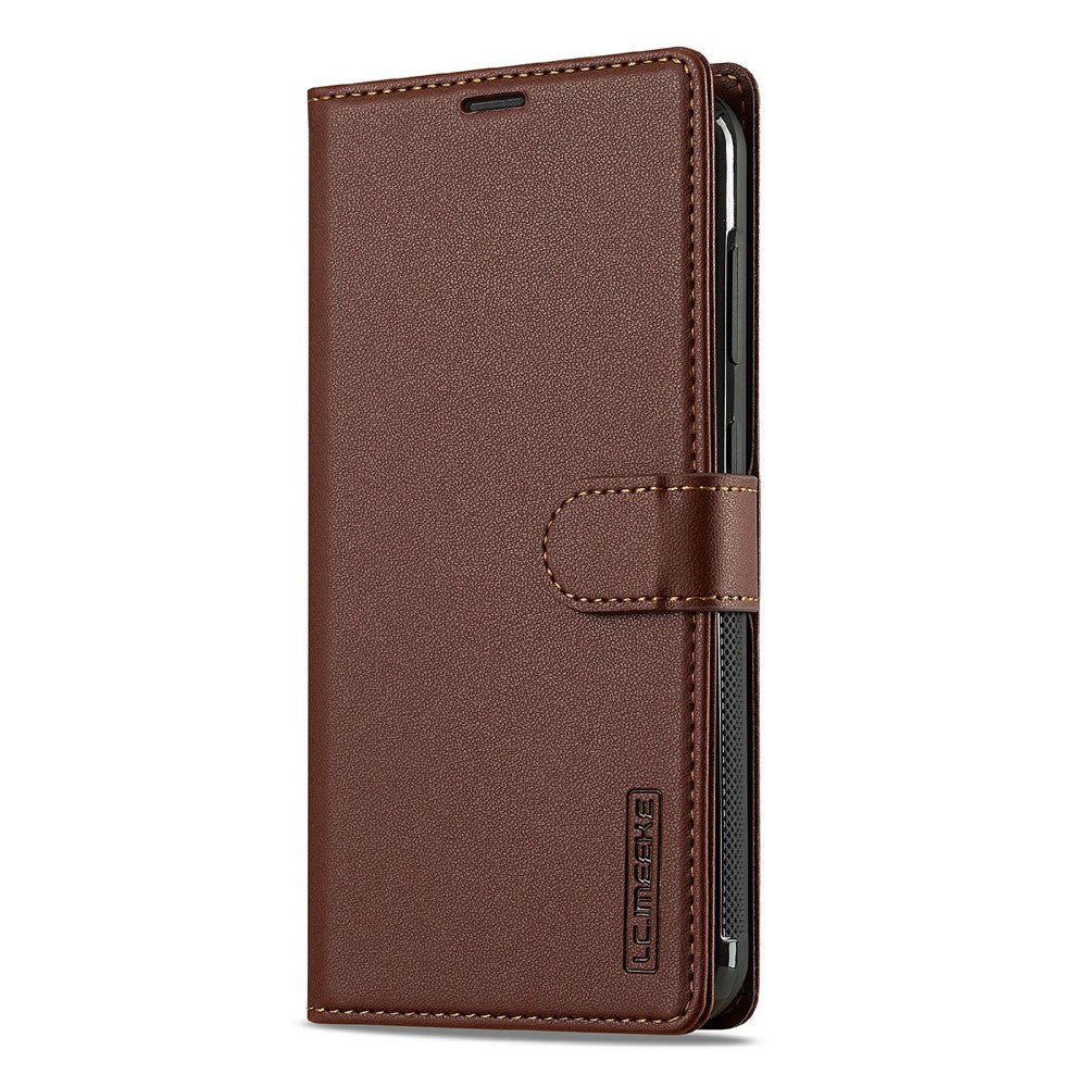 LC.IMEEKE L2 Series til Samsung Galaxy A37 5G Etui PU Læder Pung Aftageligt Magnetisk Telefoncover