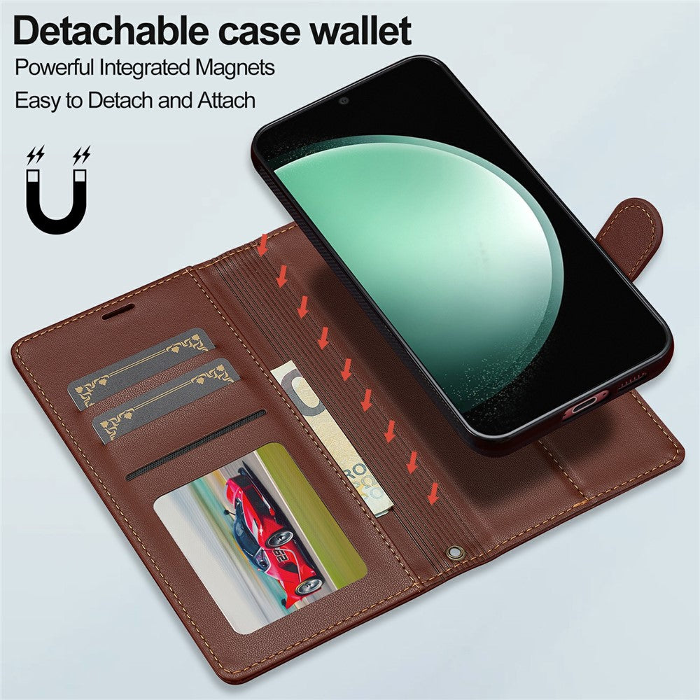 LC.IMEEKE L2 Series til Samsung Galaxy A37 5G Etui PU Læder Pung Aftageligt Magnetisk Telefoncover