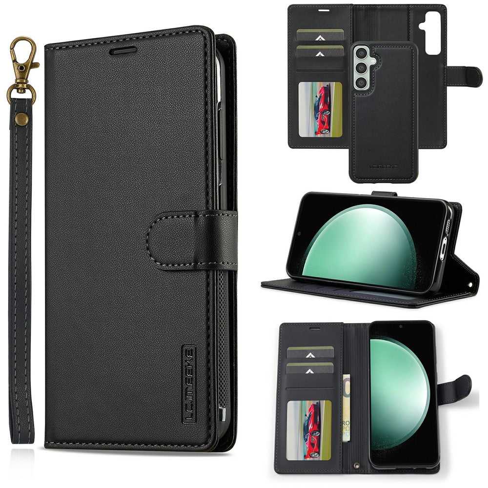 LC.IMEEKE L2 Series til Samsung Galaxy A37 5G Etui PU Læder Pung Aftageligt Magnetisk Telefoncover