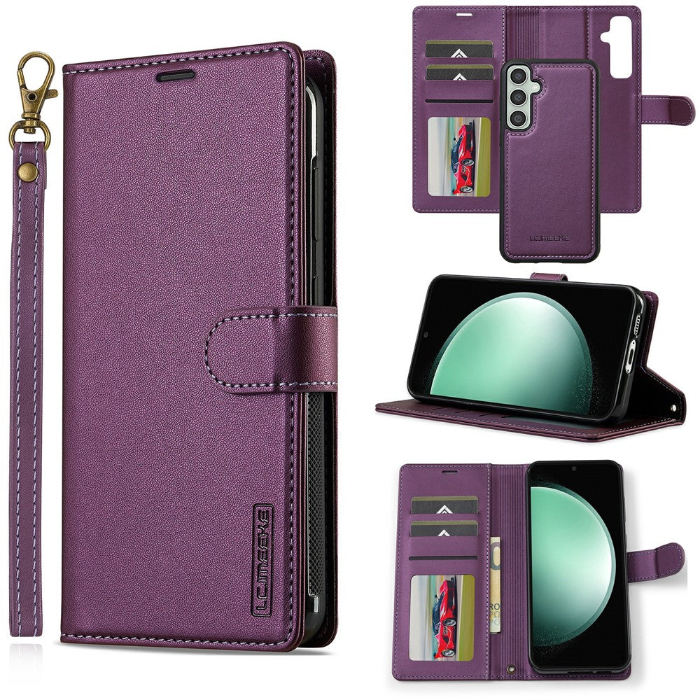 LC.IMEEKE L2 Series til Samsung Galaxy A37 5G Etui PU Læder Pung Aftageligt Magnetisk Telefoncover