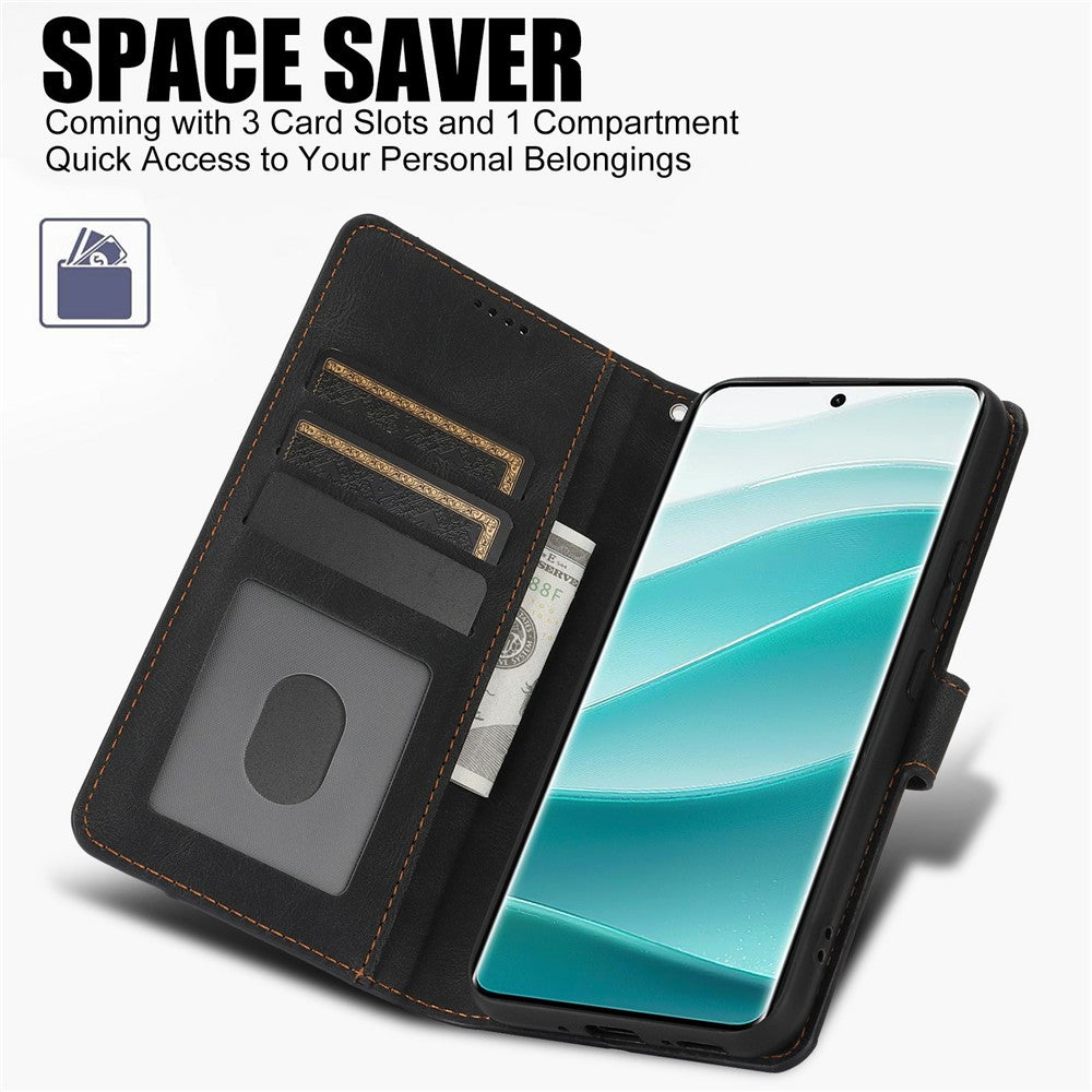 For Xiaomi Redmi Note 15 Pro 4G (Global) Case PU Leather Phone Cover with Wallet Stand