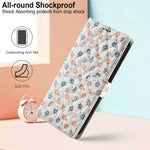Til Samsung Galaxy A57 5G Pung Etui, Rombe Blomster Design Læder Flip Telefon Cover med Strop