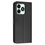 Phone Case For Honor X5c Plus 4G  /  X5c 4G Stand Wallet Leather Phone Cover with Strap