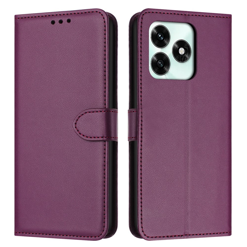 Phone Case For Honor X5c Plus 4G  /  X5c 4G Stand Wallet Leather Phone Cover with Strap