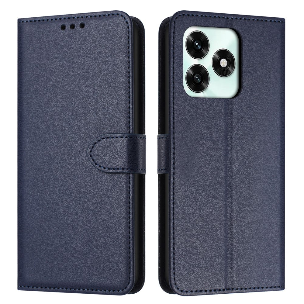 Phone Case For Honor X5c Plus 4G  /  X5c 4G Stand Wallet Leather Phone Cover with Strap