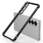 For Samsung Galaxy S26 Bumper Case Alloy Frame Cover with Lens Frame