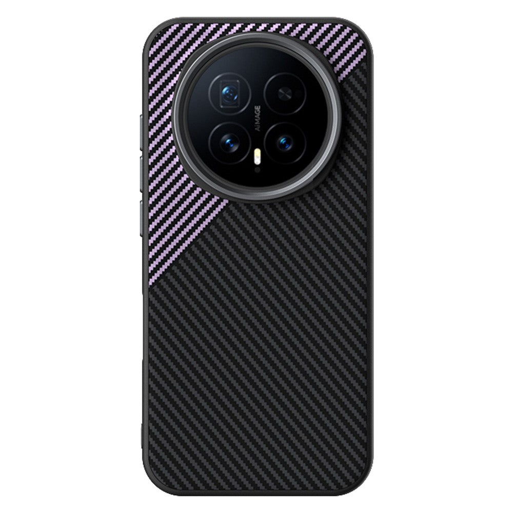 ABEEL For Honor Magic8 5G Magnetic Case Carbon Fiber Texture TPU PC PU Phone Back Cover