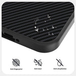 ABEEL For Honor Magic8 5G Magnetic Case Carbon Fiber Texture TPU PC PU Phone Back Cover
