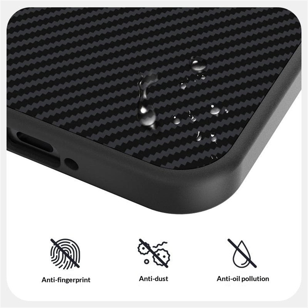 ABEEL For Honor Magic8 5G Magnetic Case Carbon Fiber Texture TPU PC PU Phone Back Cover