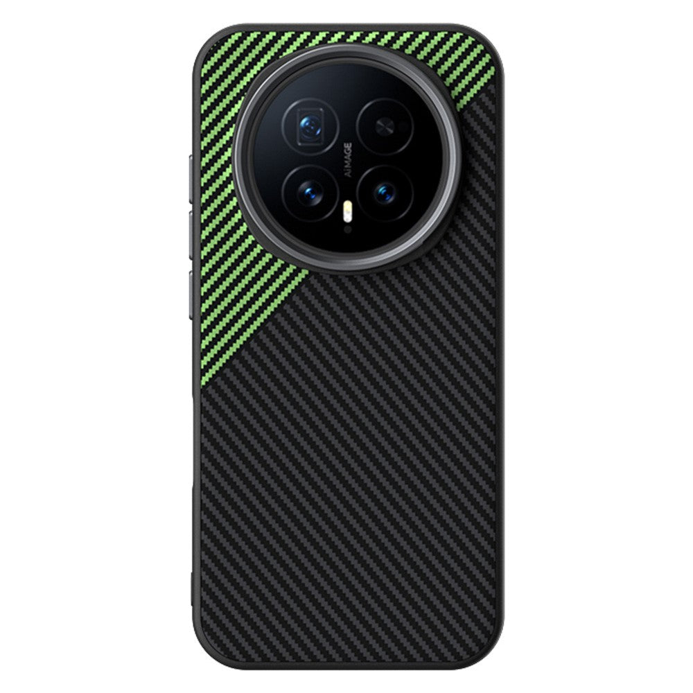 ABEEL For Honor Magic8 5G Magnetic Case Carbon Fiber Texture TPU PC PU Phone Back Cover