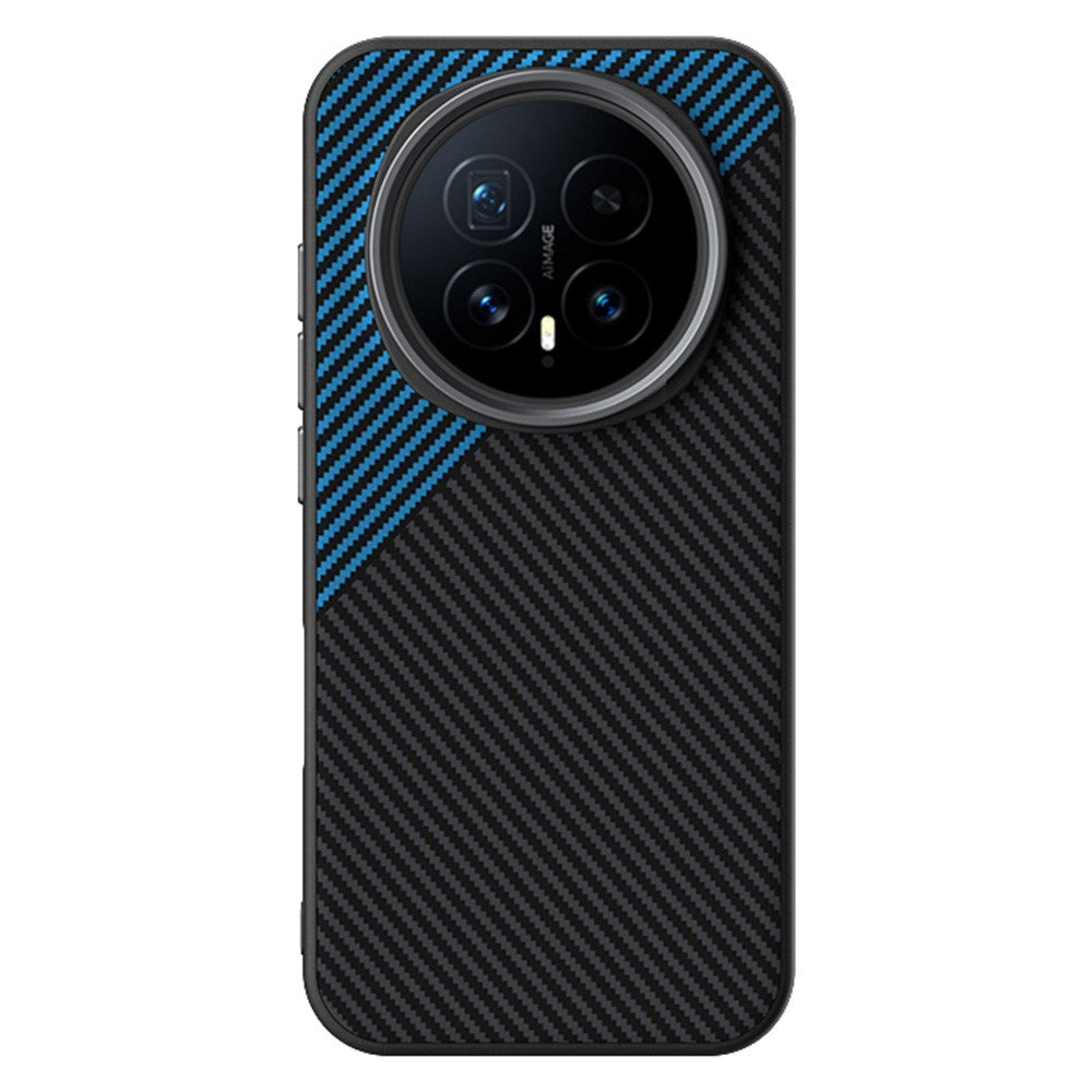 ABEEL For Honor Magic8 5G Magnetic Case Carbon Fiber Texture TPU PC PU Phone Back Cover