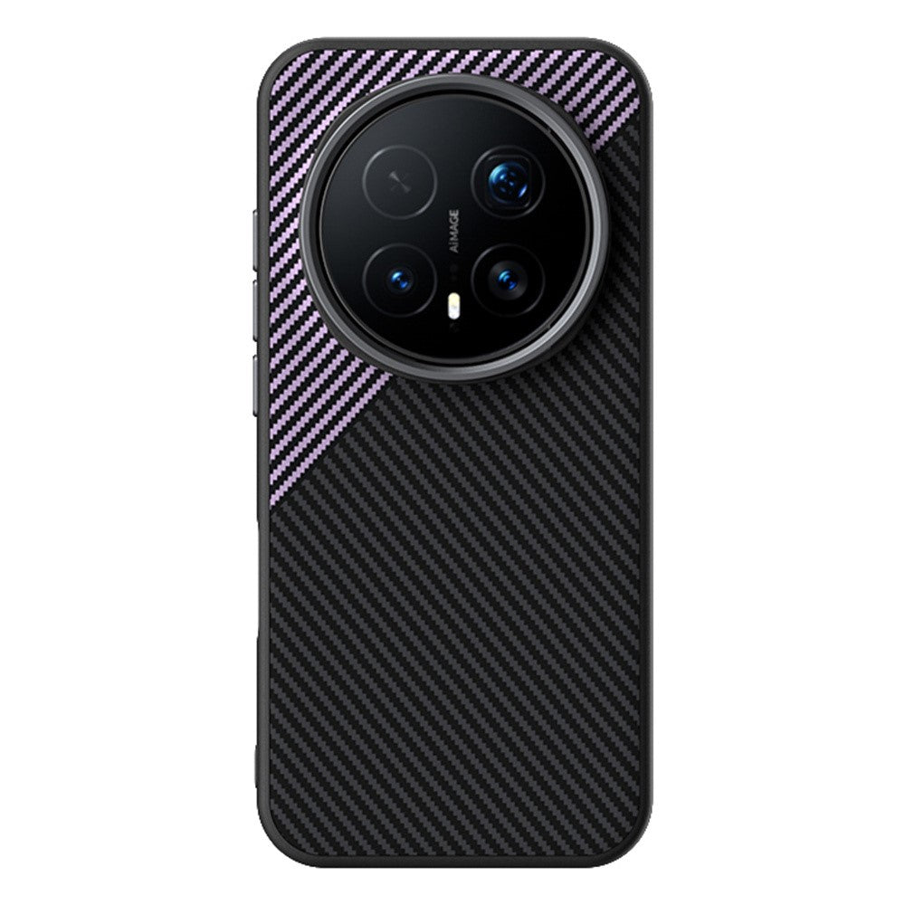ABEEL For Honor Magic8 Pro 5G Magnetic Case Carbon Fiber Texture TPU PC PU Phone Back Cover