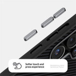 ABEEL For Samsung Galaxy S24 FE Magnetic Case Slim Carbon Fiber Texture TPU PC PU Phone Back Cover