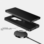 ABEEL For Samsung Galaxy S25 Edge Magnetic Case Slim Carbon Fiber Texture TPU PC PU Phone Back Cover
