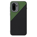 ABEEL til OnePlus 15R 5G / Ace 6T 5G magnetisk cover, slankt TPU-, PC- og PU-mobilcover med kulfibertekstur