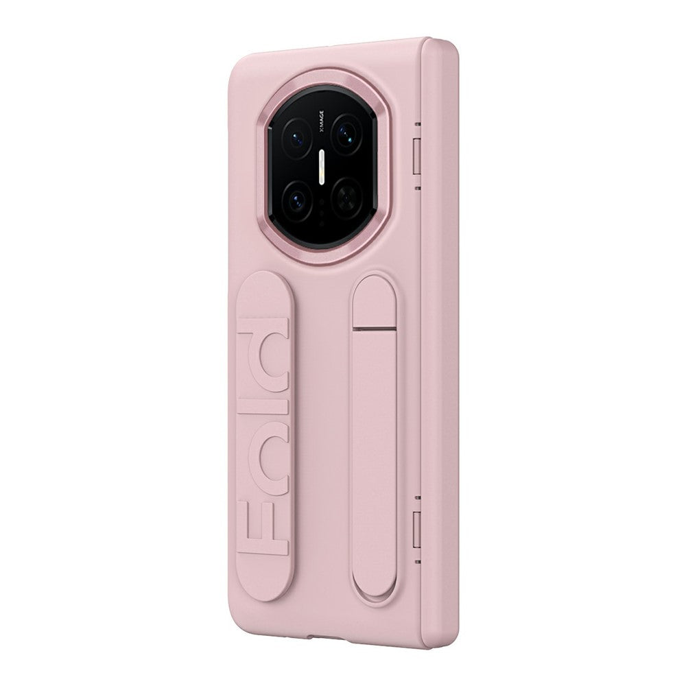 For Huawei Mate X7 Case Kickstand Wristband PC Phone Cover with Tempered Glass Film