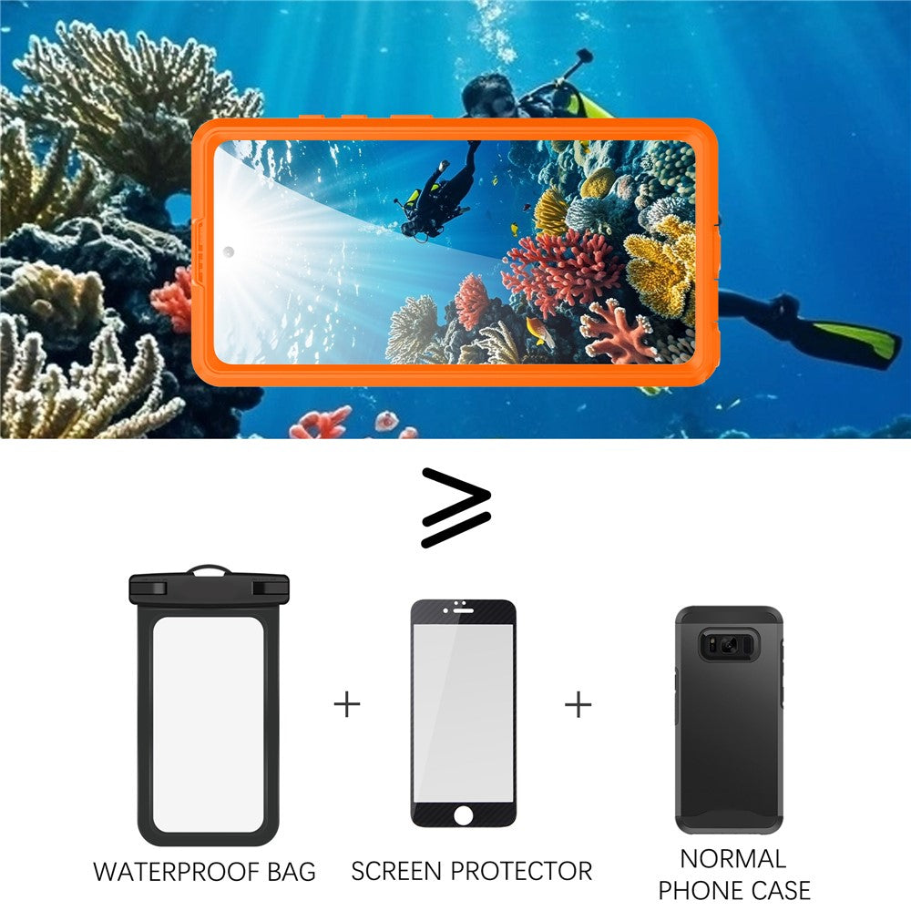 REDPEPPER For Samsung Galaxy S26 Ultra IP68 Waterproof Case Clear Magnetic Phone Cover