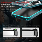 REDPEPPER For Samsung Galaxy S26 IP68 Waterproof Case Clear Magnetic Phone Cover