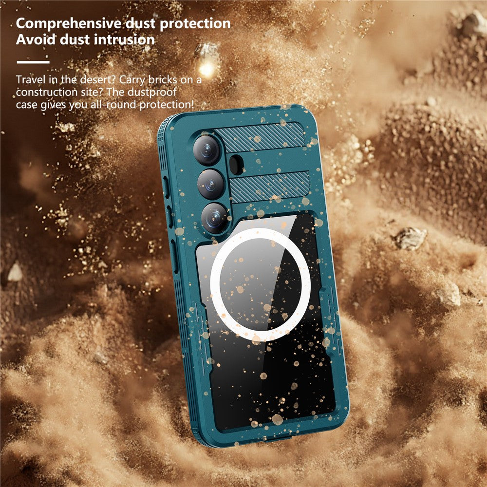 REDPEPPER For Samsung Galaxy S26 IP68 Waterproof Case Clear Magnetic Phone Cover