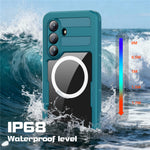 REDPEPPER For Samsung Galaxy S26 IP68 Waterproof Case Clear Magnetic Phone Cover