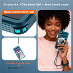 REDPEPPER For Samsung Galaxy S26 IP68 Waterproof Case Clear Magnetic Phone Cover