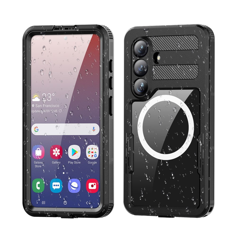 REDPEPPER For Samsung Galaxy S26 IP68 Waterproof Case Clear Magnetic Phone Cover