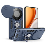 Kickstand Case for Honor X70 5G  /  X9d 5G  /  Magic8 Lite 5G Slide Camshield PC + TPU Phone Cover