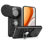 Kickstand Case for Honor X70 5G  /  X9d 5G  /  Magic8 Lite 5G Slide Camshield PC + TPU Phone Cover