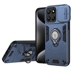 Kickstand Case for Honor 400 Smart 4G / 400 Smart 5G / X7d 5G Slide Camshield PC + TPU Phone Cover