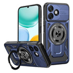 Magnetic Case For Honor X5c 4G  /  X5c Plus 4G  /  Play10A 4G Rotating Kickstand TPU + PC Phone Cover