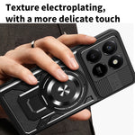 Magnetic Case For Honor 400 Smart 5G  /  400 Smart 4G  /  X7d 4G  /  X7d 5G Rotating Kickstand TPU + PC Phone Cover