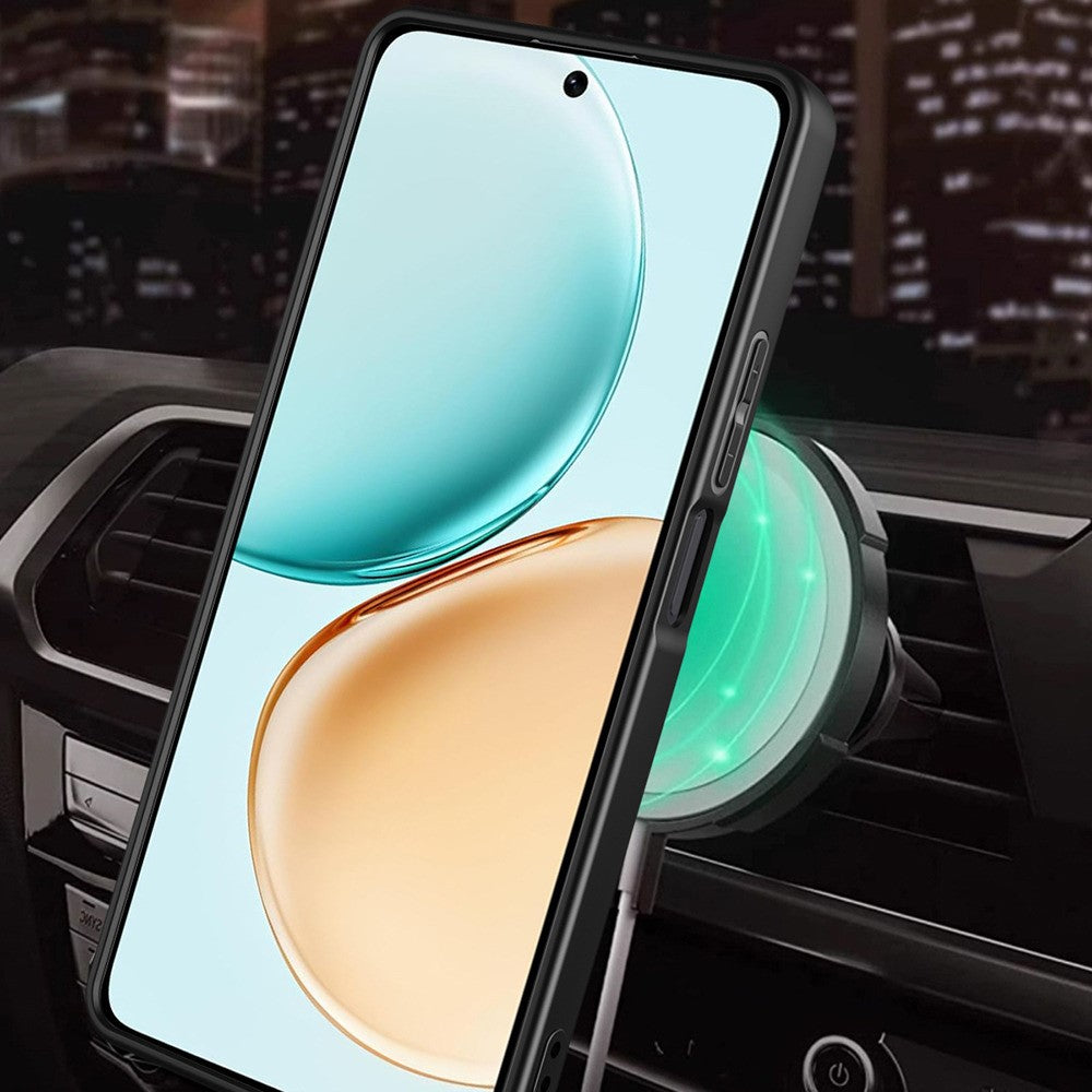 Magnetic Case For Honor 400 Smart 5G  /  400 Smart 4G  /  X7d 4G  /  X7d 5G Rotating Kickstand TPU + PC Phone Cover