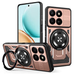 Magnetic Case For Honor 400 Smart 5G  /  400 Smart 4G  /  X7d 4G  /  X7d 5G Rotating Kickstand TPU + PC Phone Cover