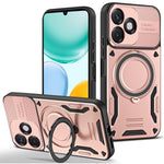 Magnetic Case For Honor X5c Plus 4G / X5c 4G / Play10A 4G Shockproof TPU + PC Phone Back Cover with Kickstand
